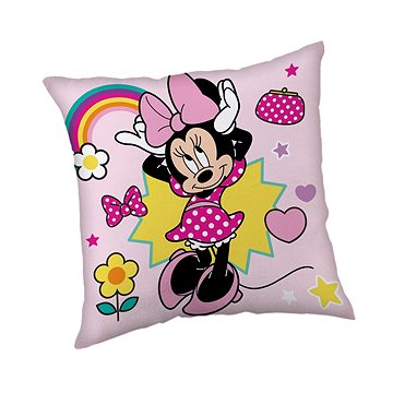 

Jerry Fabrics Polštářek Minnie Smile 40 × 40 cm