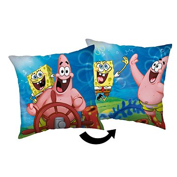 

Jerry Fabrics Polštářek Sponge Bob Sea 40 × 40 cm