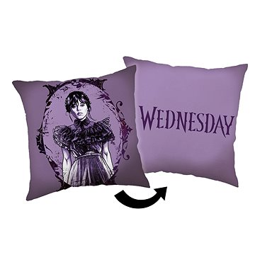 

Jerry Fabrics Polštářek Wednesday Purple 40 × 40 cm