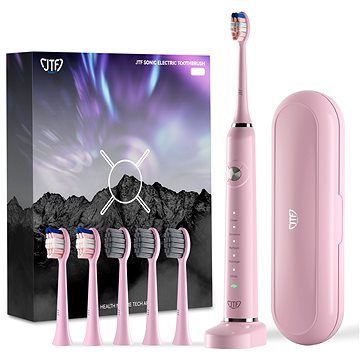 

JTF P200 Pink, cestovní pouzdro, náhradní hlavice 6 ks