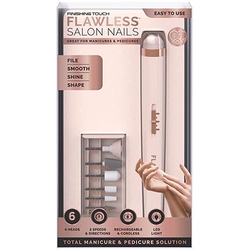 

Flawless Finishing Touch Salon Nails domácí elektrická manikúra
