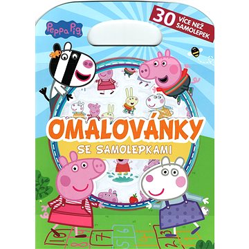 

Omalovánky se samolepkami Prasátko Peppa