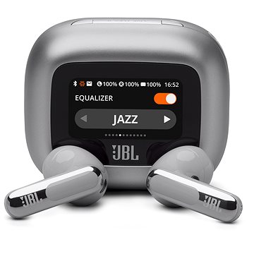 

JBL Live Flex 3 stříbrná