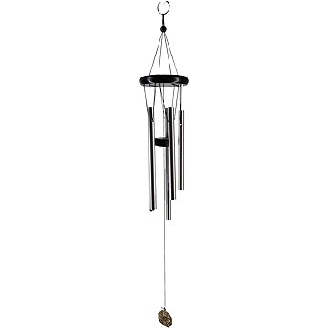 

Indimex Elegantní kovová zvonkohra s dřevěnými prvky 58 cm