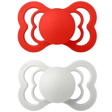 

Bibs Supreme dudlík z přírodního kaučuku 2ks Candy Apple/Haze velikost 2 (6m+)
