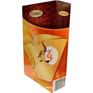 

Kávové filtry vel. 4, 100 kusů, nebělené