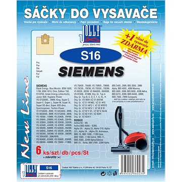 

Sáčky do vysavače S16