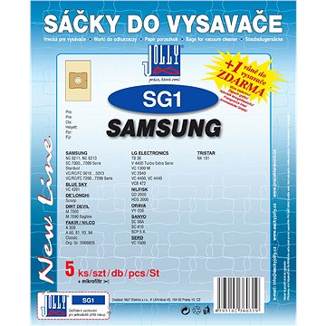 

Sáčky do vysavače SG1