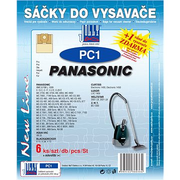 

Sáčky do vysavače PC1