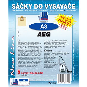 

Sáčky do vysávače A3