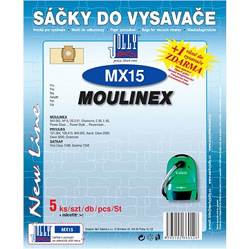 

Sáčky do vysavače MX15