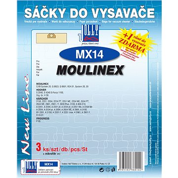 

Sáčky do vysavače MX14