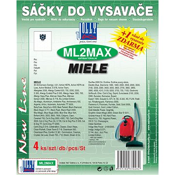 

Sáčky do vysavače ML2 MAX - textilní