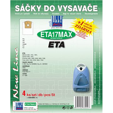 

Sáčky do vysavače ETA17 MAX - textilní