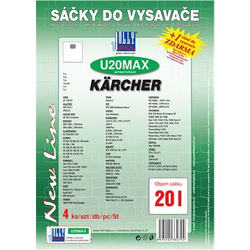

Sáčky do vysavače U20 MAX - 20 litrů