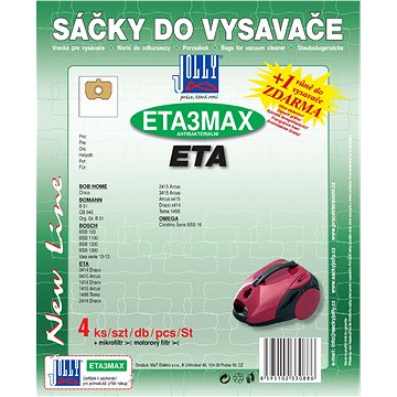 

Sáčky do vysavače ETA3 MAX - textilní