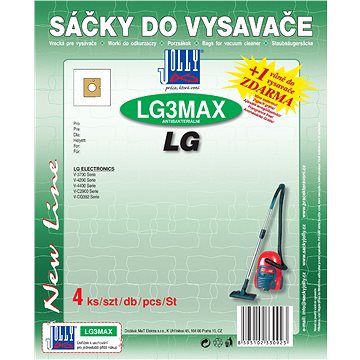 

Sáčky do vysavače LG3 MAX - textilní