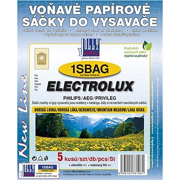 

Sáčky do vysavače 1SBAG - vůně Horská louka