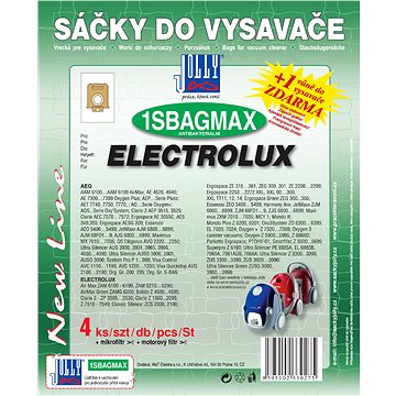 

Sáčky do vysavače 1SBAG MAX - textilní vůně Jablko