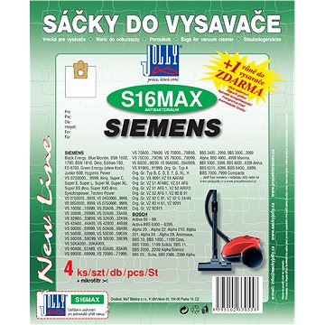 

Sáčky do vysavače S16 MAX - textilní - vůně Cherry