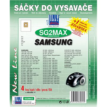 

Sáčky do vysavače SG2 MAX - textilní - vůně Fresh