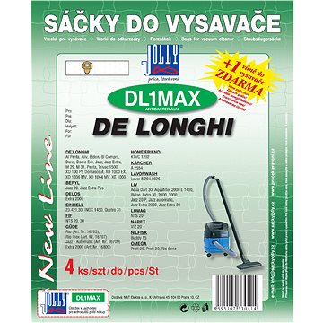 

Sáčky do vysavače DL1 MAX - textilní vůně Fresh
