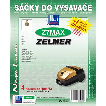 

Sáčky do vysavače Z7 MAX - textilní - vůně Horská louka