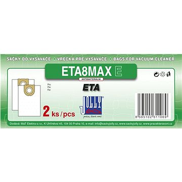 

JOLLY Sáčky do vysavače ETA8 MAX E, 2 ks - textilní