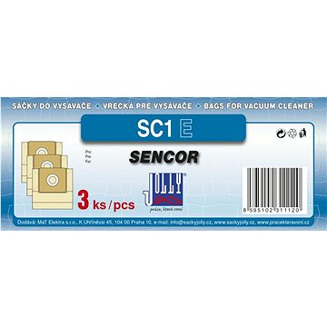 

JOLLY Sáčky do vysavače SC1 E, 3 ks