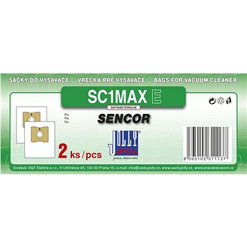 

JOLLY Sáčky do vysavače SC1 MAX E, 2 ks - textilní