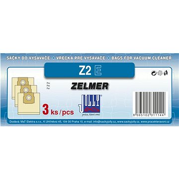 

JOLLY Sáčky do vysavače Z2 E, 3 ks