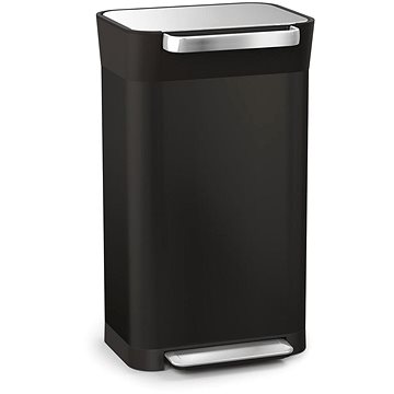 

JOSEPH JOSEPH Odpadkový koš stlačovací - kompaktor Titan 30 L Steel 30146, černý