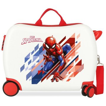 

JOUMMABAGS Kufřík na kolečkách Spiderman geo