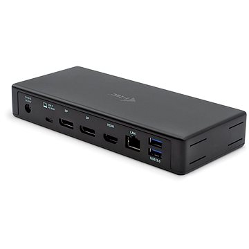 

i-tec USB-C/Thunderbolt 3 Triple Display Docking Station s Power Delivery 85W + napájecí adaptér