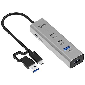 

i-tec Universal Charging Metal HUB 2x USB-C + 2x USB-A Port, PD 85W