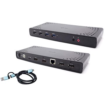 

i-tec USB 3.0/USB-C/Thunderbolt, 2x HDMI Docking Station, PD 100W
