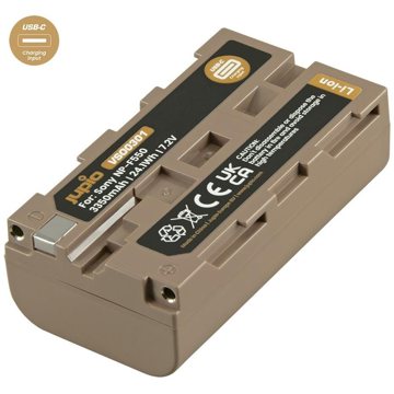 

Jupio NP-F550 *ULTRA C* 3350mAh s USB-C vstupem pro nabíjení