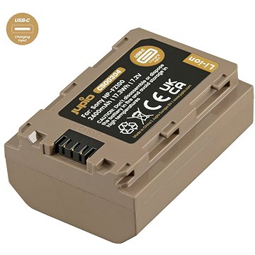 

Jupio NP-FZ100 *ULTRA C* 2400mAh s USB-C vstupem pro nabíjení