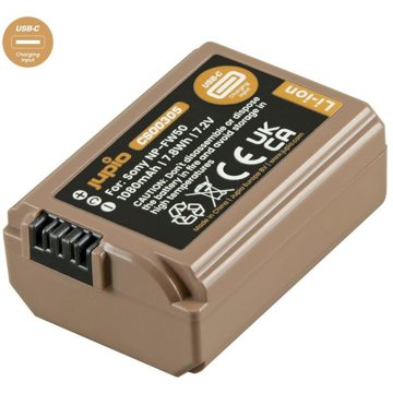 

Jupio NP-FW50 *ULTRA C* 1080mAh s USB-C vstupem pro nabíjení