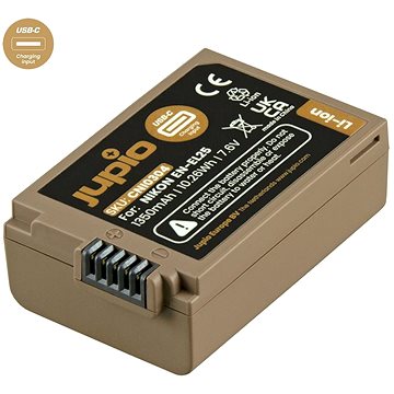 

Jupio EN-EL25 *ULTRA C* 1350mAh s USB-C vstupem pro nabíjení