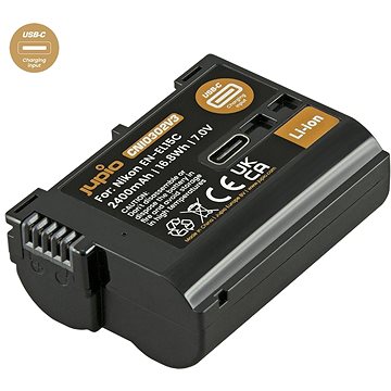 

Jupio EN-EL15C *ULTRA C* 2400 mAh s USB-C vstupem pro nabíjení