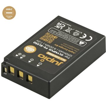 

Jupio BLS-5 / BLS-50 *ULTRA C* 1250mAh s USB-C vstupem pro nabíjení pro OM System/Olympus