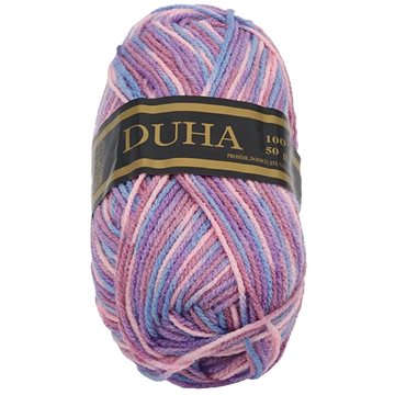 

Duha 50g - 008 růžová, fialová, modrá