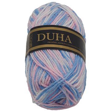 

Duha 50g - 050 bílá, modrá, růžová