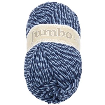 

Jumbo 100g - 917+912+919 modrý melír