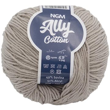 

Ally cotton 50g - 004 šedobéžová