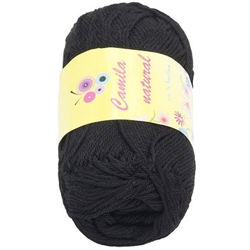 

Camilla natural 50g - 001 černá