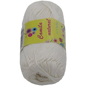 

Camilla natural 50g - 002 bílá