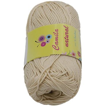

Camilla natural 50g - 174 sv.béžová