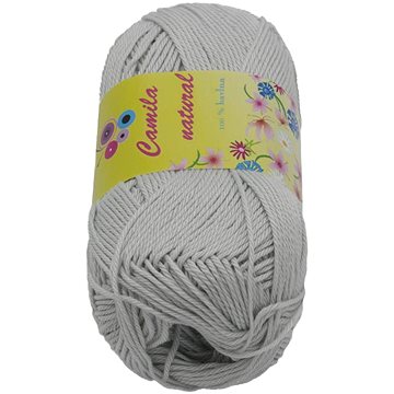 

Camilla natural 50g - 230 sv.šedá